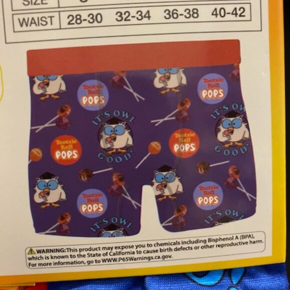 Tootsie Pops: Men's Size: L(36-38) 1ct - Picture 6 of 6